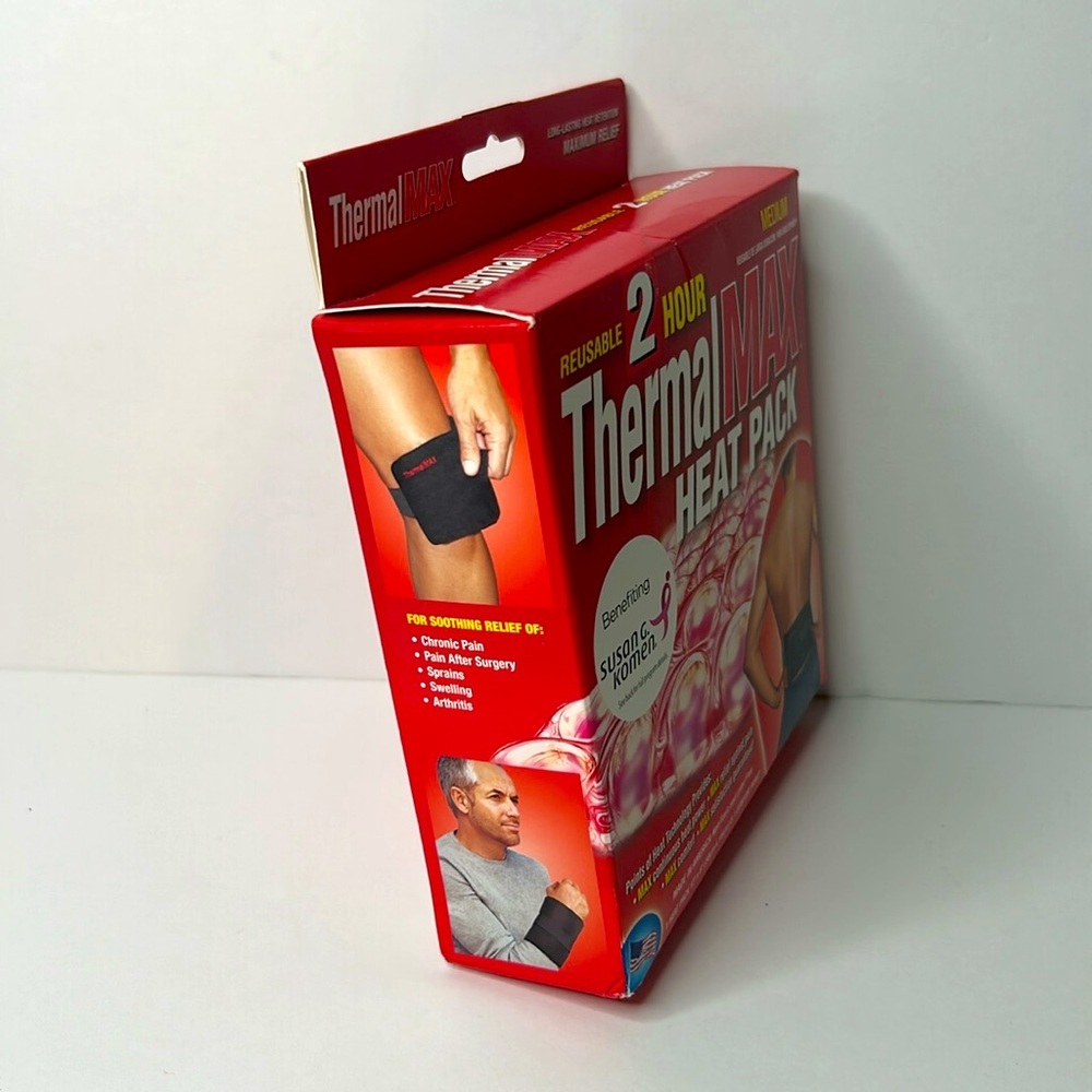 Heat Pack Reusable 2 Hour Hot Therapy Neck Back & More Makers of CryoMAX NEW - Picture 4 of 12